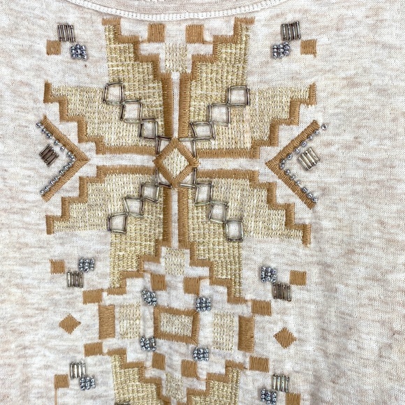 Miss Me Embroidered and Beaded Scoop Neck T-Shirt - Picture 5 of 11